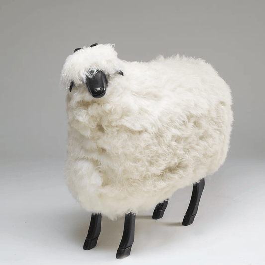 Luxurious Handcrafted Wooden Sheep (Casanova)