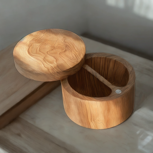 Olive wood Salt & Pepper Cellar