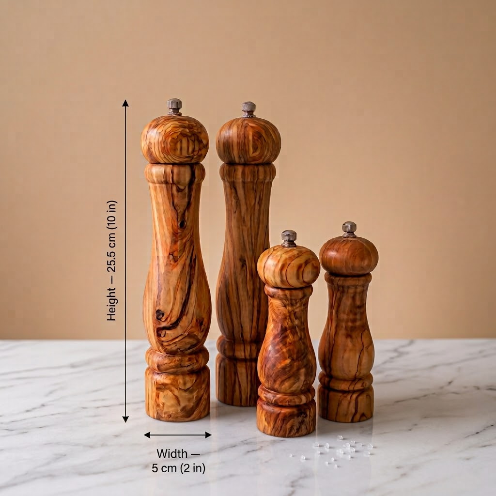 Salt and Pepper Grinder Set