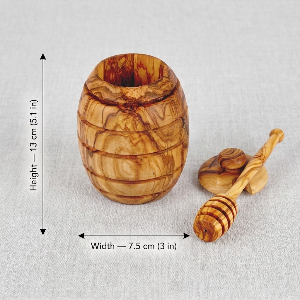 Honey Jar & Dipper Set