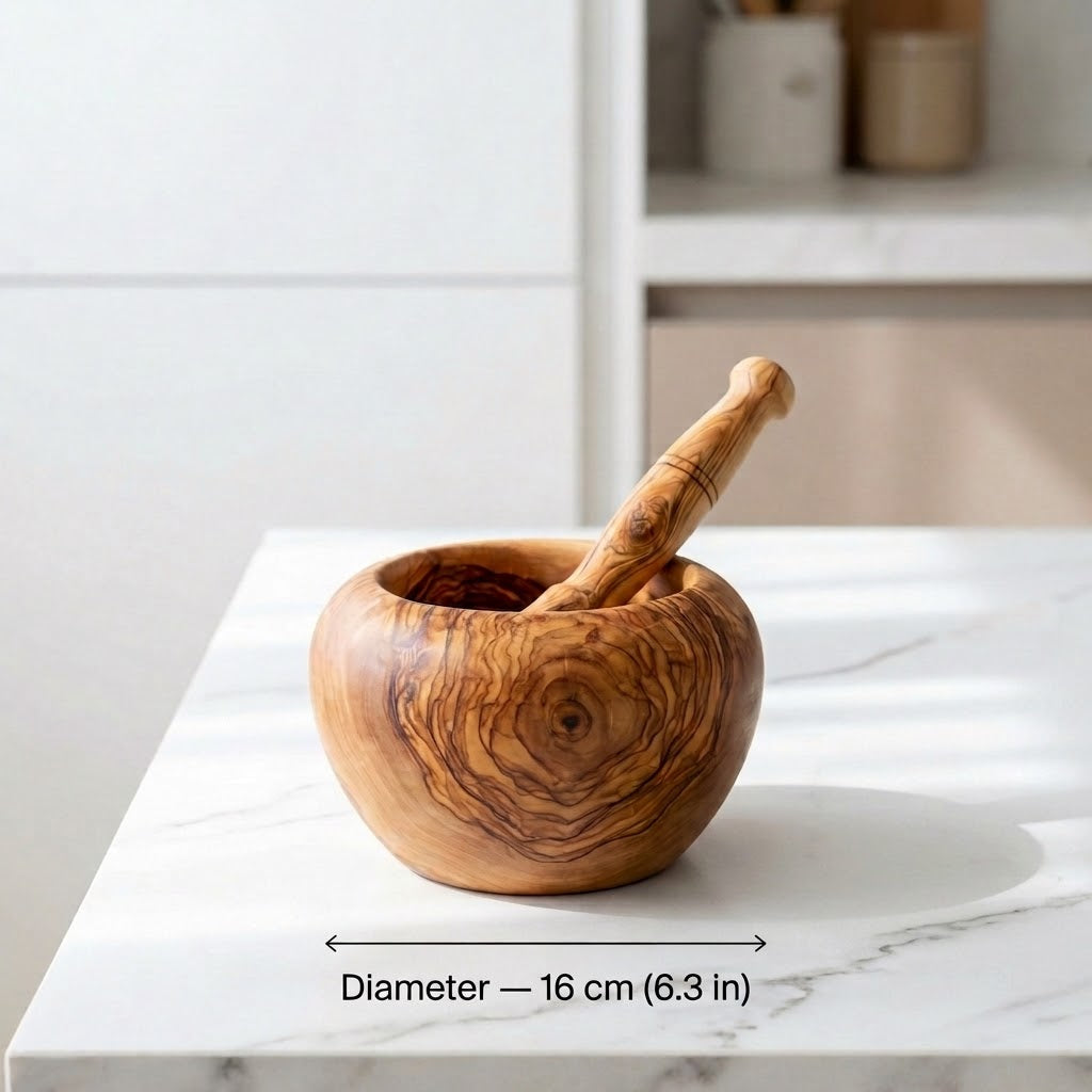 Mortar & Pestle (Rounded design)
