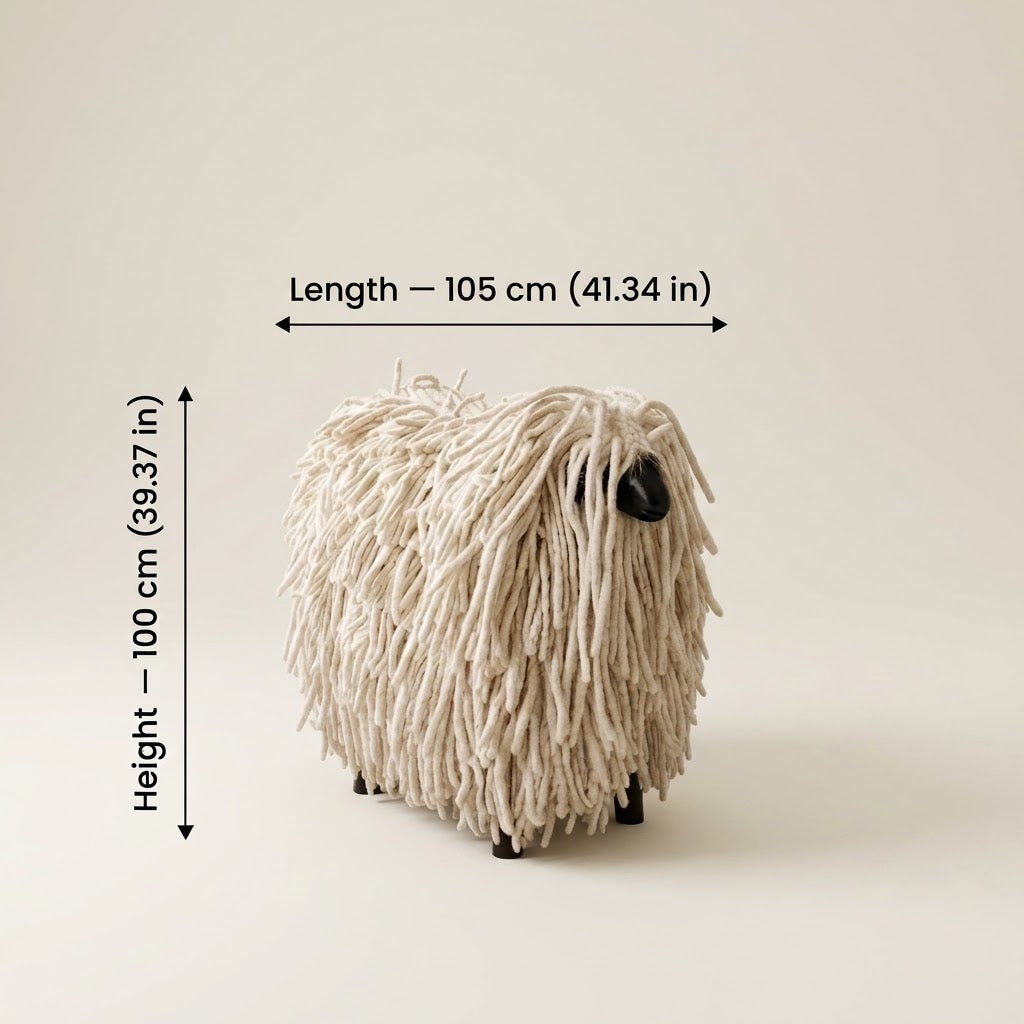 Lady Curly (Large Sheep)