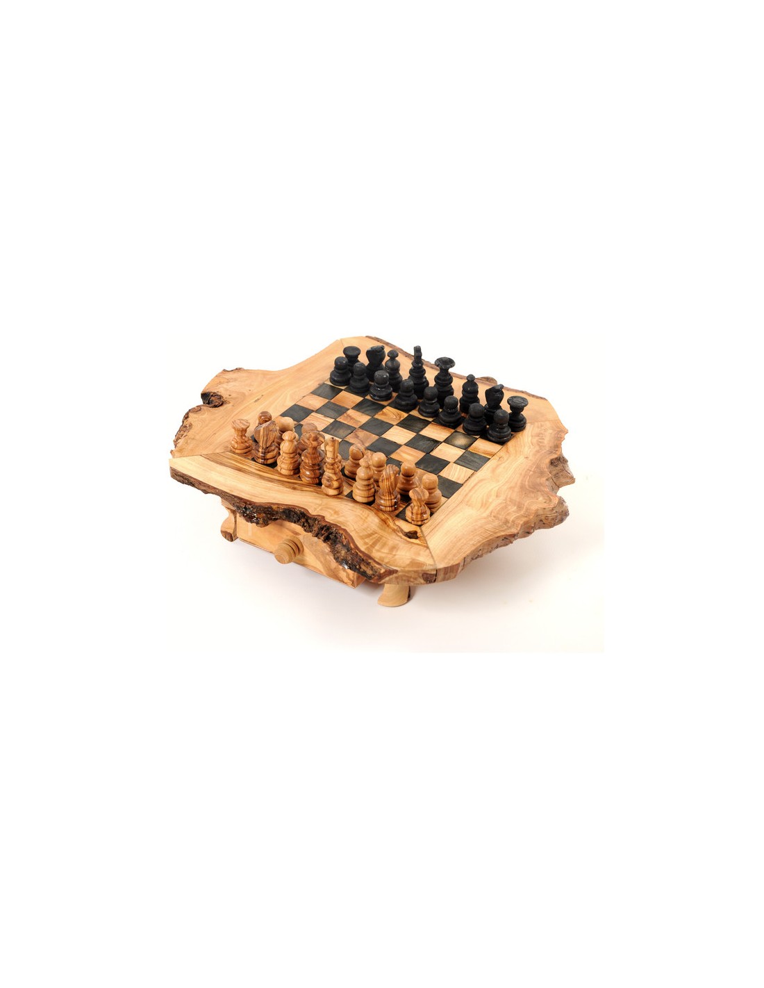 Handcrafted Olive Wood Chess Set