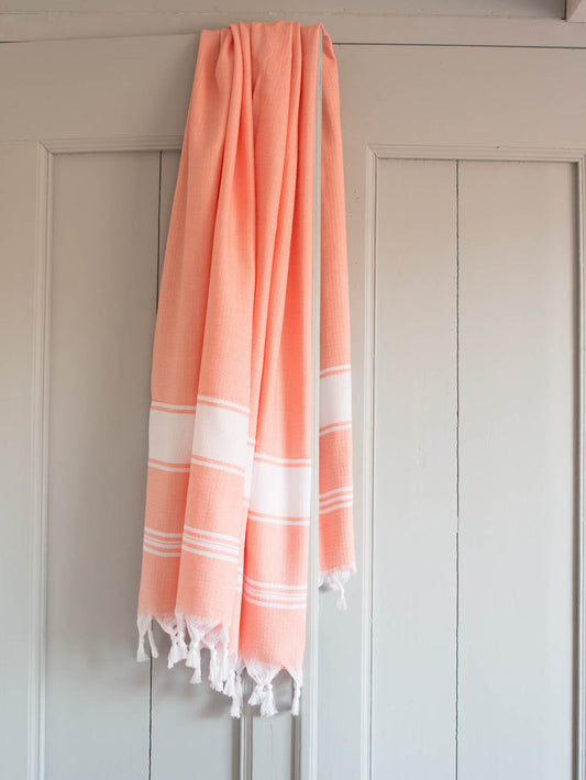 Luxurious Fouta Towel (Orange)