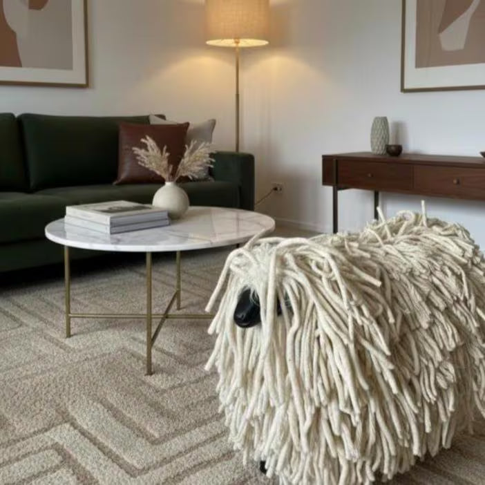 Lady Curly (Large Sheep)