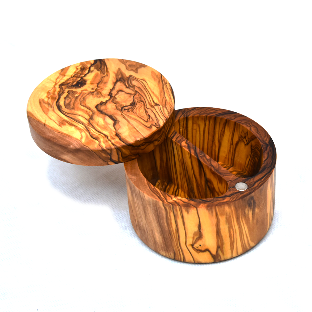Olive wood Salt & Pepper Cellar