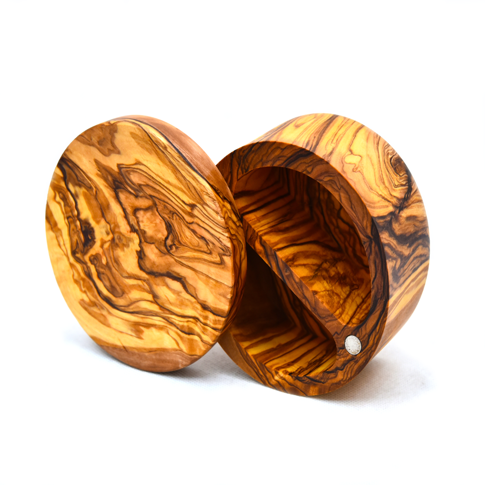 Olive wood Salt & Pepper Cellar