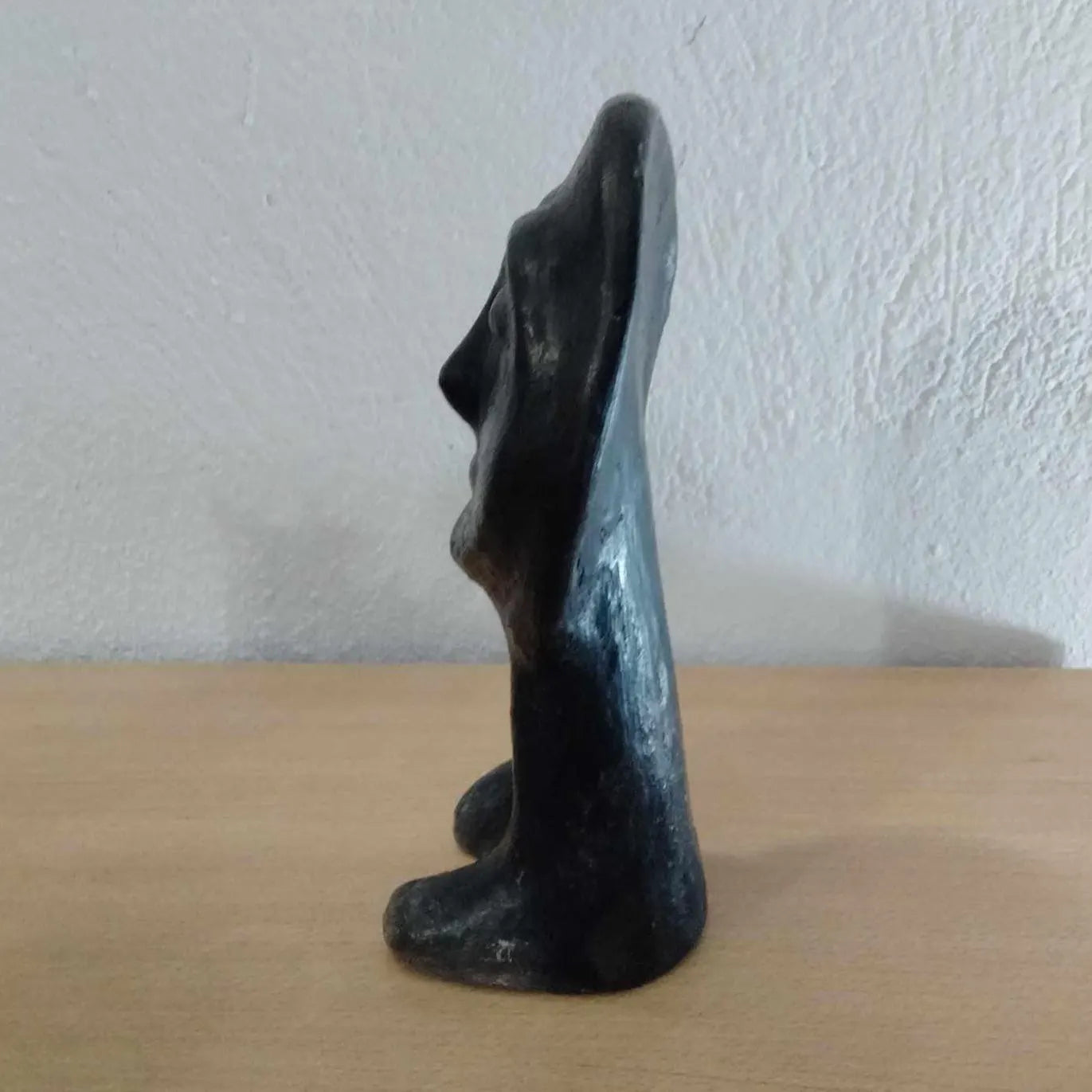 Sejnane Pottery Face Sculpture