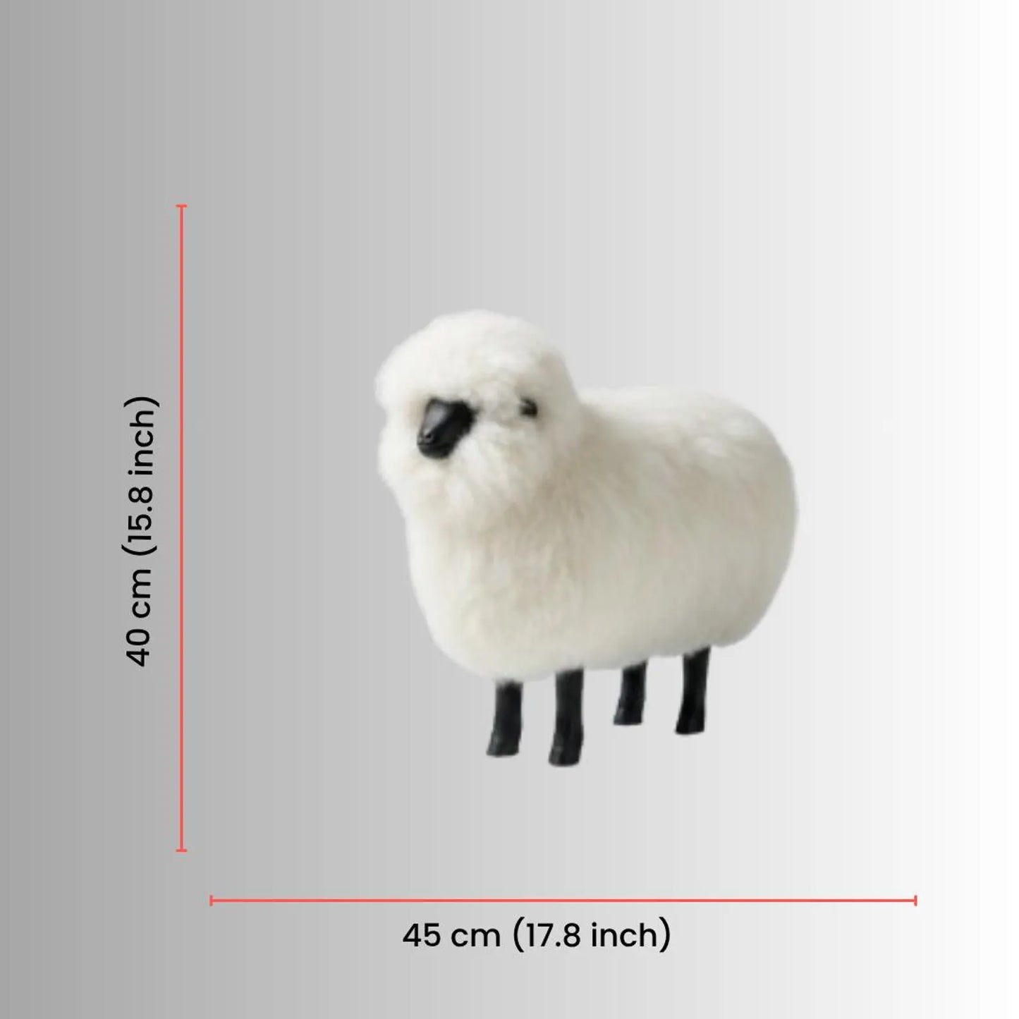 Adorable Wooden Sheeps